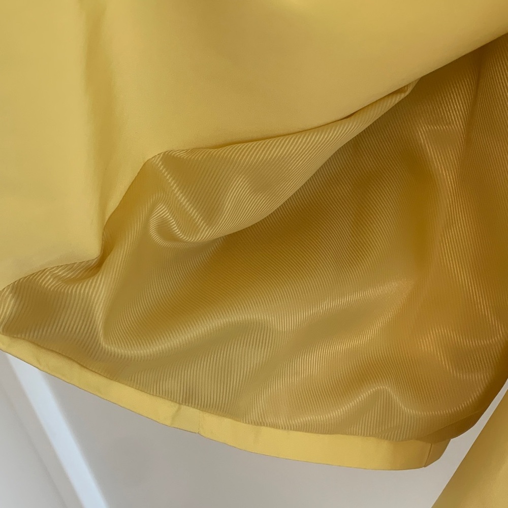 Ralph Lauren Sunny Yellow Trench Coat - Picture 5 of 6